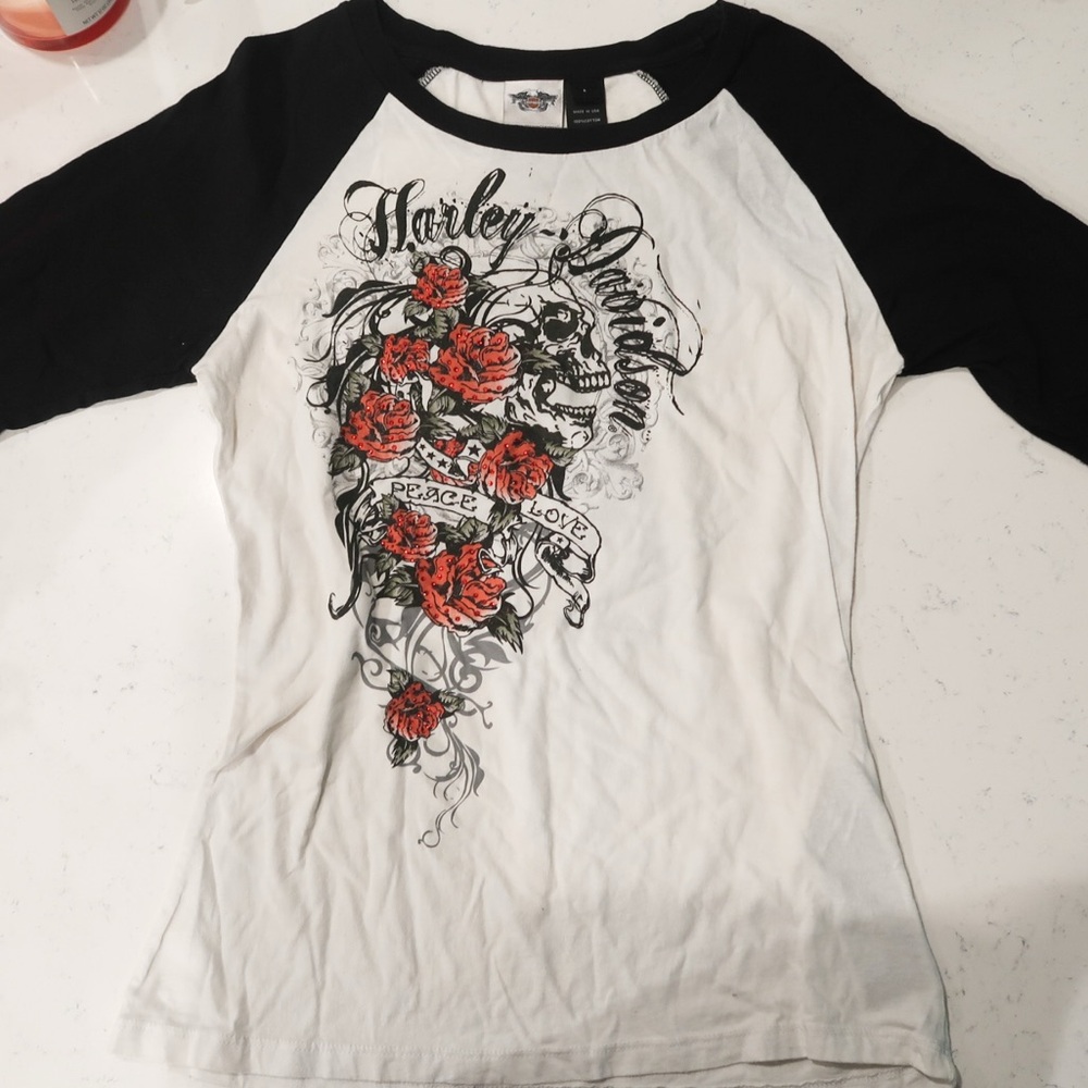 graphic harley davidson tee